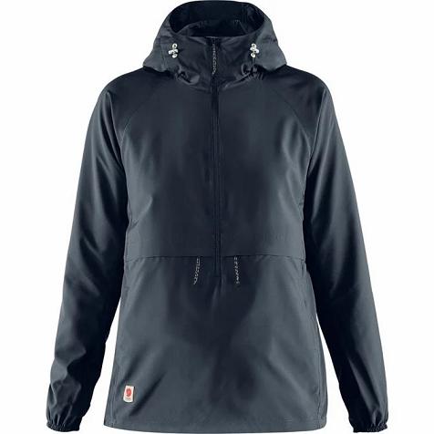 Fjällräven High Coast Anoraks Webshop - Sötétkék Kabát Sötétkék FXS829605